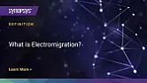 CPU death by electromigration  |  Exposing an IC with ultraviolet light will erase any  hot electrons that got...