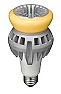 LED-Leuchtmittel (Empfehlung, Daten, Historie) |  Philips Birne Filament klar E27 L=120mm ∅=70mm 17W=150W 2452_lm 4000K 144_lm/W...