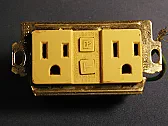 Odd GFCI receptacle  |  I have a GFCI receptacle configured like this:     ||  |  |   |   R   |    |  | ...