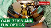 Lustra w maszynie ASML |  Powłoka na tych lustrach jest zdaje się cynowa. Atom cyny ma średnicę  coś...
