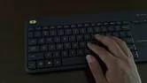 Wireless keyboard  |  I've got a Logitech K400+ wireless keyboard that came with a tiny USB  stick...