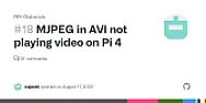 Viewing .avi videos on Buster |  That's a prime example of "AVI is not a format". MJPEG is quite unusual and...