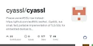 CyaSSL embedded SSL now available for MQX!  |  Hi!   yaSSL is happy to announce that the CyaSSL embedded SSL library now...