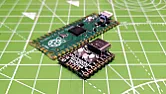 Tiny 2040 - size of a postage stamp  |  There are 16 pwm channels on the rp2040 chip which can be connected to any gpio....
