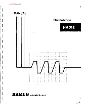 Service-Unterlagen Hameg HM 312  |  Moin,ich habe einen Dual Trace Oszi von Hameg wiederbelebt, nachdem...