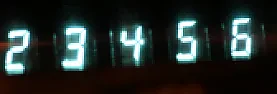 Segmented Displays  |  Although I've never seen them except on _very_ old equipment, therewere also...