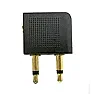 Plugging 2.5mm monaural into 1/8" steeo.  ????  |  I didn't start working on this soon enough to buy the proper airplane...