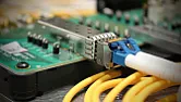 Transceiver XFP...  |  Ciao, Vorrei utilizzare uno switch che ha degli slot in fibra XFP. Per farlo...