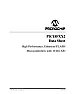 problema porte I/O pic 18f452  |  ..non lo so guarda sui datasheet..1)molto probabilmente i piedini potrebbero non...
