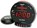 A decent alarm clock - what is it?  |  "Portable" and "can't be lost" are mutually exclusive. If you're willing...