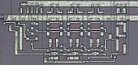 Mal wieder: Strukturen auf einem Die  |  Hallo, das folgende Bild zeigt eine Struktur auf dem Die eines AY-3-8910. Diese...