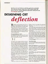 Horizontal Deflection | next thread &raquo;
