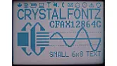 Tiny touch screen LCD? |  I'm after a TINY touch screen (mono) LCD display.Target module dimensions...